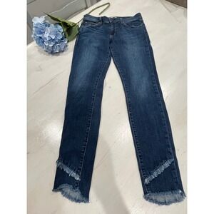 Principle Denim Innovators Dreamer Frayed Hem Jeans Dark Wash Size 29‎